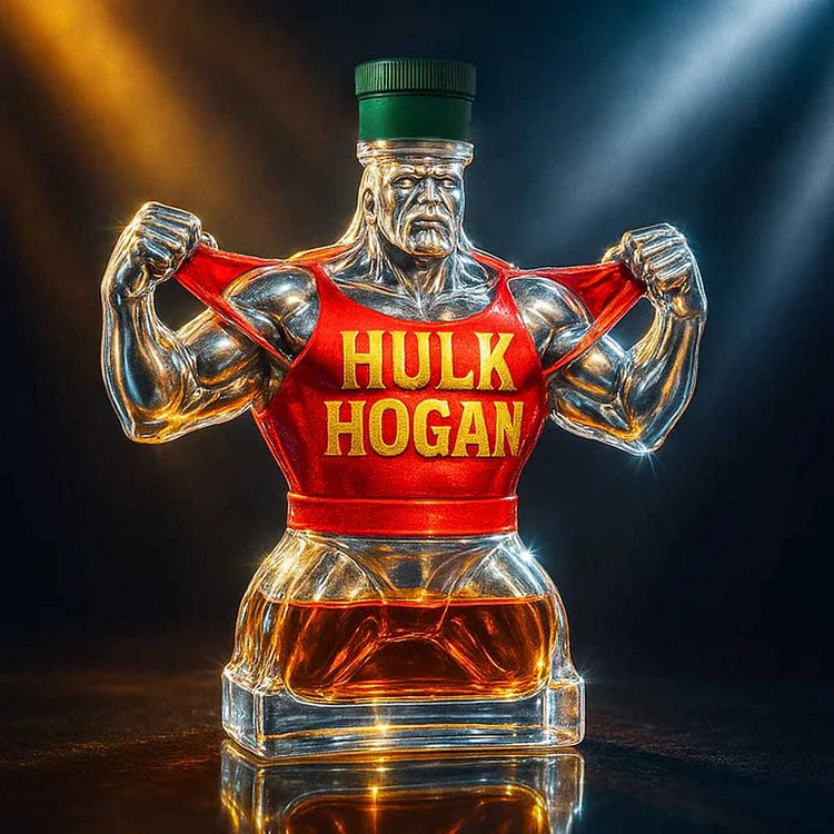 1953-2025 HULK HOGAN Pamiątkowa butelka whisky