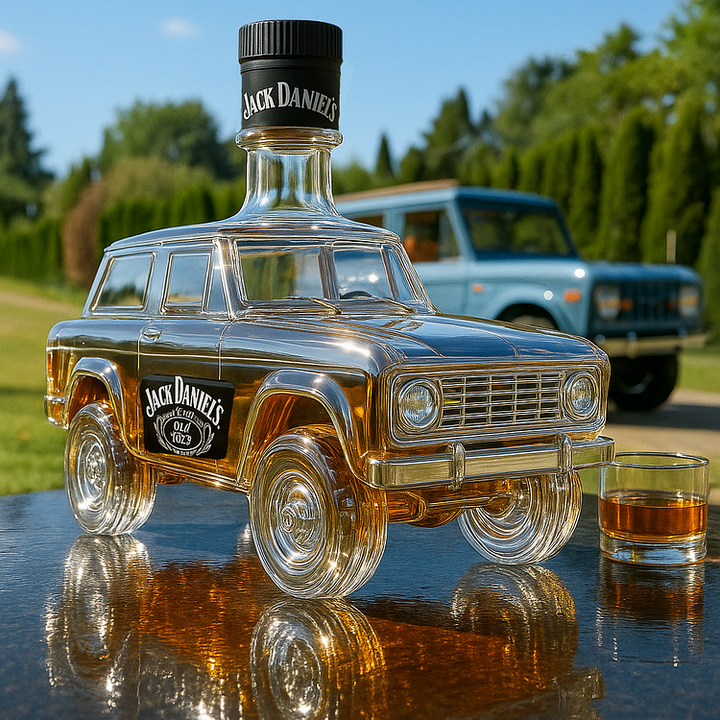 Ford Bronco (1966–1977) Klasyczna kolekcjonerska butelka whisky