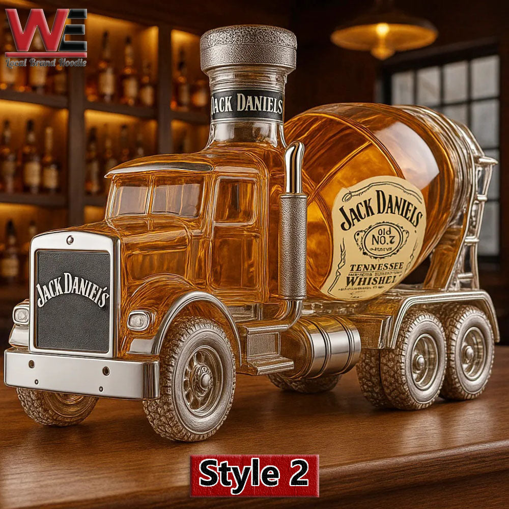 Betoniarka butelka whisky