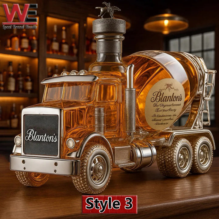 Betoniarka butelka whisky