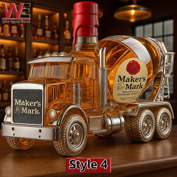 Betoniarka butelka whisky