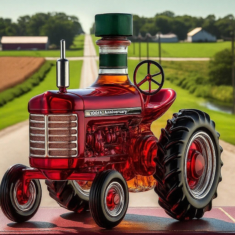 100 lat Farmall whisky butelka